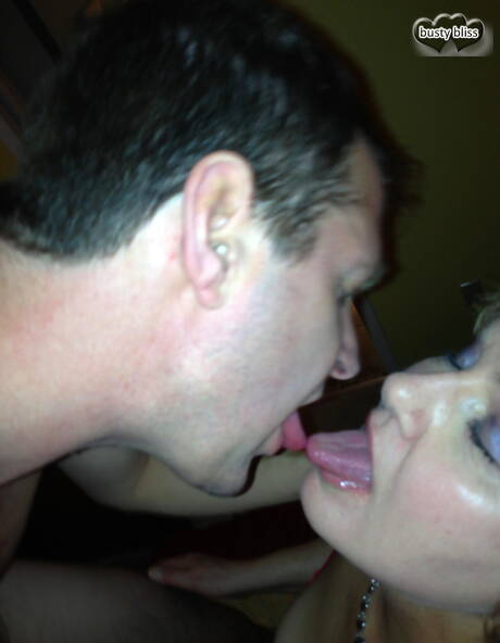 TAC Amateurs photo collection featuring Busty Bliss in blows on dick