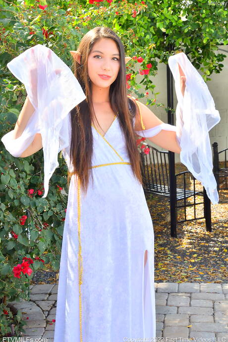 FTV Milfs pleased to share with you a free photo gallery with Melody-Ii in masturbating with dildo